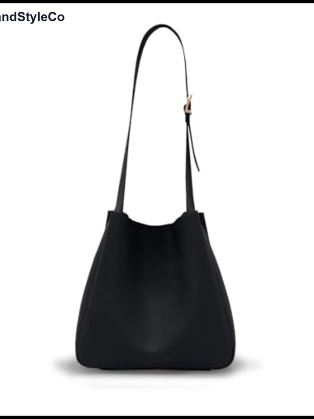 Slouchy Hobo Bag for Women - Vegan PU Leather Shoulder Tote Purse